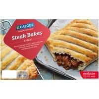 Greggs 2 Steak Bakes 280g