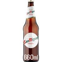 San Miguel Premium Lager Beer 660ml Bottle