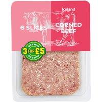 Iceland 5 Slices (Approx.) Corned Beef 130g