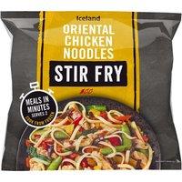 Iceland Oriental Chicken Noodles Stir Fry 750g