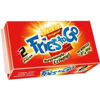 Fries To Go Microwave Crispy Fries in Minutes 2 X 90g