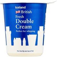 Iceland British Double Cream 300ml