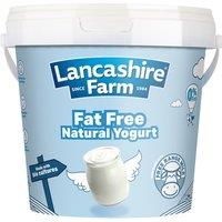 Lancashire Farm Fat Free Natural Yogurt 1kg
