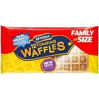 McVitie's Toasting Waffles Family Size Multipack 10 x 30.7g, 307g