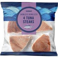 The Fish Market Boneless Yellowfin Tuna Steaks 400g