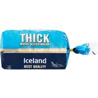 Iceland Thick White Sliced Bread 800g