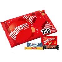 Maltesers & Friends Small Christmas Chocolate Selection Pack 73g