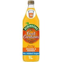 Robinsons Fruit Creations Orange & Mango Squash 1L