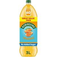 Robinsons Orange No Added Sugar Squash 3L
