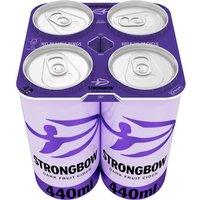 Strongbow Dark Fruit Cider 4% ABV Can 4x440ml