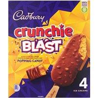 Cadbury Crunchie Blast Ice Cream 4 x 90ml (360ml)