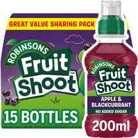 Fruit Shoot Apple & Blackcurrant Kids Juice Drink 15 x 200ml