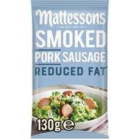 Mattessons Smoked Pork Sausage Reduced Fat 130g