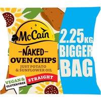 McCain Naked Oven Chips Straight Cut 2.25Kg