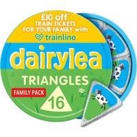 Dairylea Cheese Triangles 16 Pack 250g
