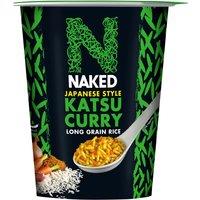 Naked Japanese Style Katsu Curry Long Grain Rice 78g