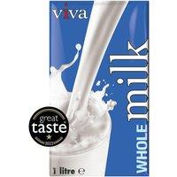 Viva Long-Life Whole Milk 1L