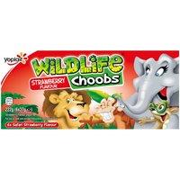 Wildlife Choobs Kids Strawberry Yoghurt Tubes 6 x 37g