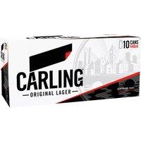 Carling Original Lager Beer Can 10 x 440ml