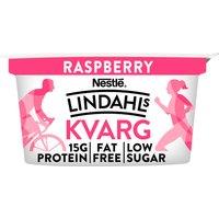 Lindahls Kvarg Raspberry Flavoured 150g