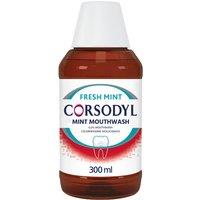 Corsodyl Antibacterial Mouthwash, Fresh Mint, 300 ml