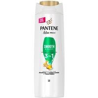 Pantene Smooth & Sleek 3 in 1 Shampoo 600ml