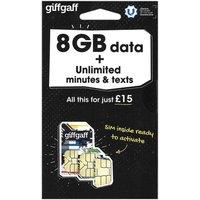GiffGaff £15 35GB Sim Card