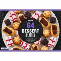 Iceland 64 (approx) Dessert Platter 739g