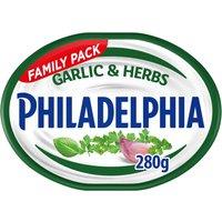 Philadelphia Garlic & Herbs Family Pack 280g