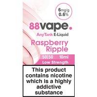 88Vape AnyTank E-Liquid 6mg Raspberry Ripple 10ml