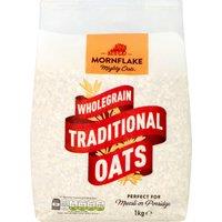 Mornflake Mighty Oats Wholegrain Traditional Oats 1kg