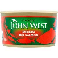 John West Medium Red Salmon 213g