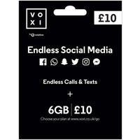 VOXI PAYG 15GB £10 Sim Card