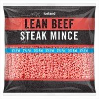 Iceland Lean Beef Steak Mince 400g