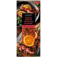 Iceland Luxury Whole Side of Atlantic Salmon 600g
