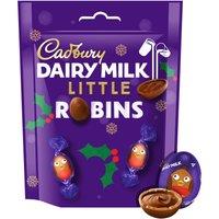 Cadbury Dairy Milk Christmas Robins Chocolate Bag 77g