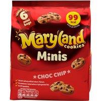 Maryland Minis Choc Chip 6 Mini Bags 118.8g