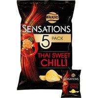 Walkers Sensations Thai Sweet Chilli Multipack Crisps 5 x 25g