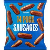 Iceland 14 (Approx.) Pork Sausages 700g