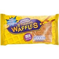 McVitie's Toasting Waffles Multipack 8 x 28g, 222g