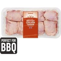 Iceland Class A British Chicken Thighs With Skin On 1.9kg