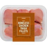 Iceland Fresh Chicken Thigh Fillets Skinless & Boneless 500g