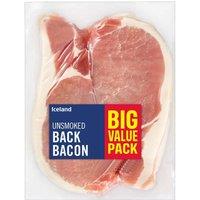 Iceland Unsmoked Back Bacon 1kg