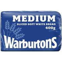Warburtons Medium Soft White 400g