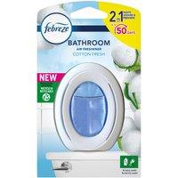 Febreze Bathroom, Air Freshener Cotton Fresh, 1 Unit