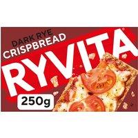 Ryvita Crispbread Dark Rye Crackers 250g