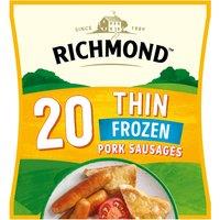 Richmond 20 Thin Pork Sausages 555g