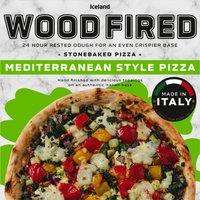 Iceland Mediterranean Style Vegetable Stonebaked Pizza 401g