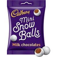 Cadbury Dairy Milk Chocolate Christmas Mini Snow Balls 74g