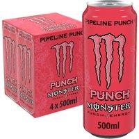 Monster Energy Drink Pipeline Punch 4 x 500ml